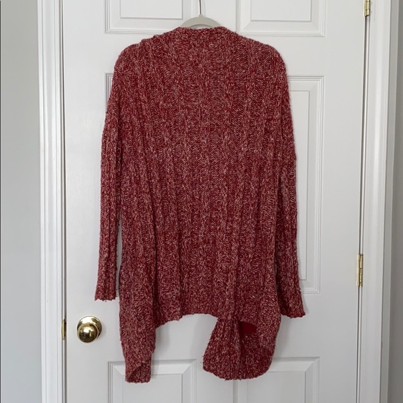 Kimchi Blue red and white cardigan - Picture 3 of 5